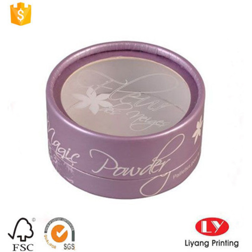 Round Jewelry Packing Box With Window