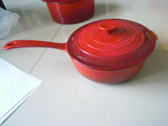 Enamel Cast Iron Sauce Pot