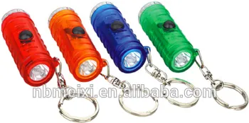 LED Keychain Flashlight .2LED (1 White LED + 1 Color LED) VERY USEFUL AND BEAUTIFUL