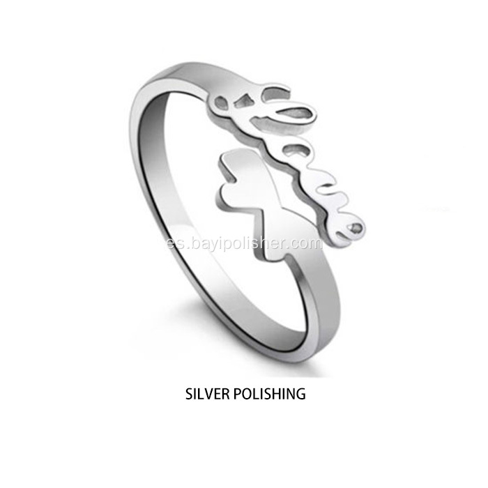 Máquinas de pulido de plata automáticamente anillos de plata