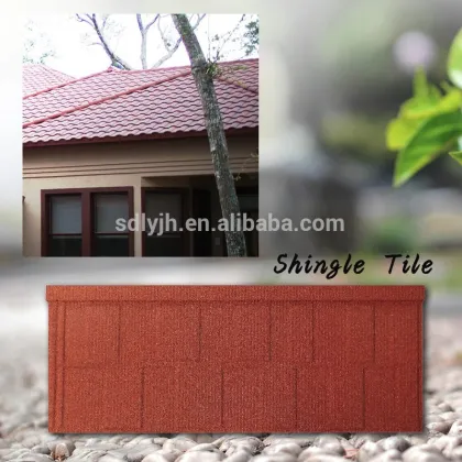 Building materials stone coated metal roofing tile