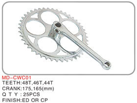 Bicycle chainwheel cranks