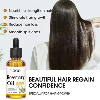 Rosemary Essential Oil Serum Nourishing Hair-Repairing