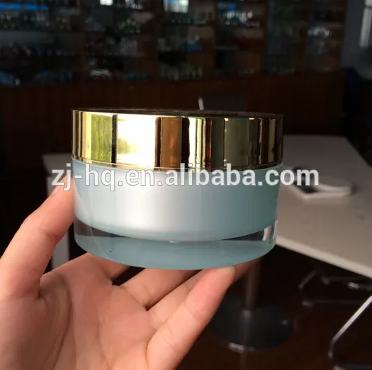 100ml mask jar round acrylic mask jar cosmetic mask jar