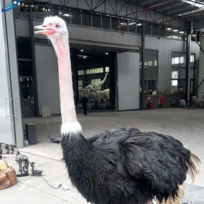 Animatronic Ostrich Life Size Animal Model