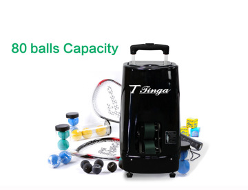 T326 New micro-computer powerfull Squash shooting Ball Machine with portable height and powerfull battery factory