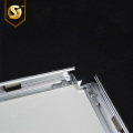 Cornice per poster con cornice a scatto da 25 mm, argento lucido, A3