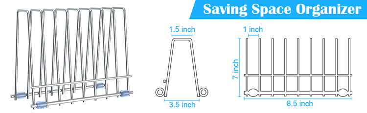 Stainless Steel Stand Draining Rack saving space