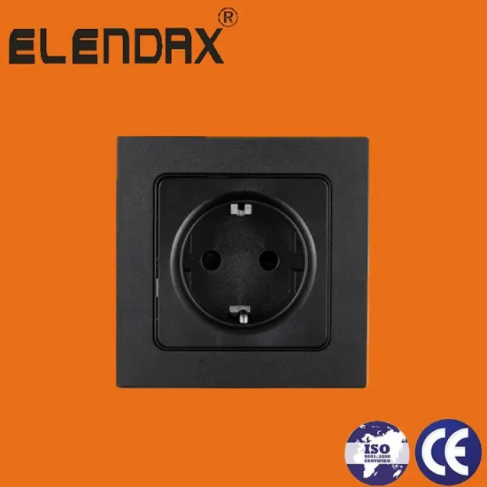 Soket Dinding Elendax 16A 2 Pin Bulat FH3210
