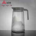 Garrafa de água fria suco de vidro Drinkware de água chaleira