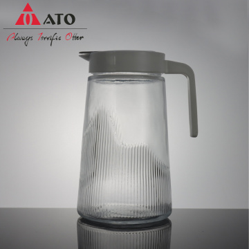 Jugo Glass Drinkware Bottle Hervidor de vidrio de agua fría