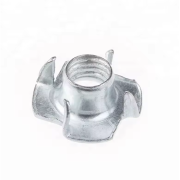 Tees tipo T com porcas de garra de 4 garfos