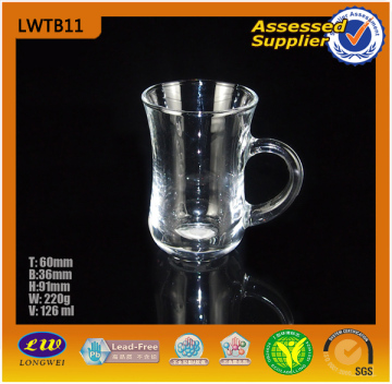 Glass Cup for Tea Juice Beer (LWTB11)