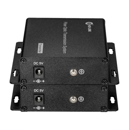 8CH Phoenix Terminal Audio to Fiber Converter