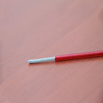 Nylon Coated 316 Stainless Steel Wire Ropes , 1x19 And Dia 3mm