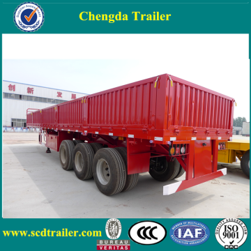 double axle enclosed cargo box full trailer on sale