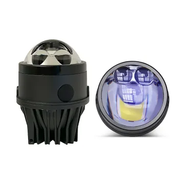 85W 3 Inch LED Laser Projector Lamp with Dual Beam Angles for Car Fog/Driving Lights