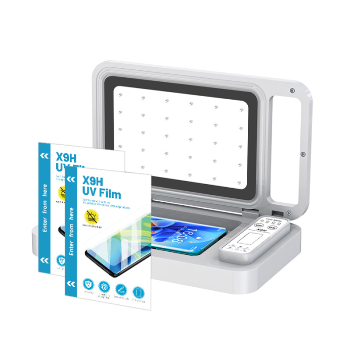 Mesin curing vakum UV untuk pelindung layar UV