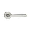 Simple modern door hardware gold zinc door handle