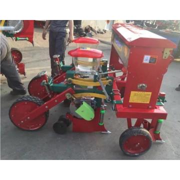 2 rows corn planter with fertilizer machine