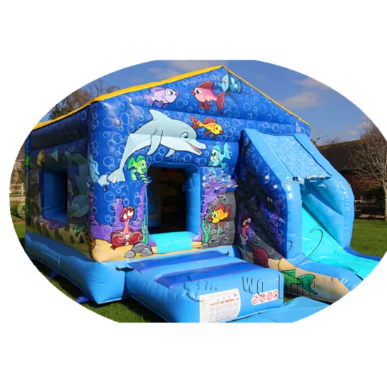 High quality inflatable fun city games animal world inflatable amusement park