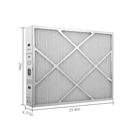 Lennox X8788 MERV 16 Air Filter - 20x26x5, High Efficiency Folding Replacement Filter