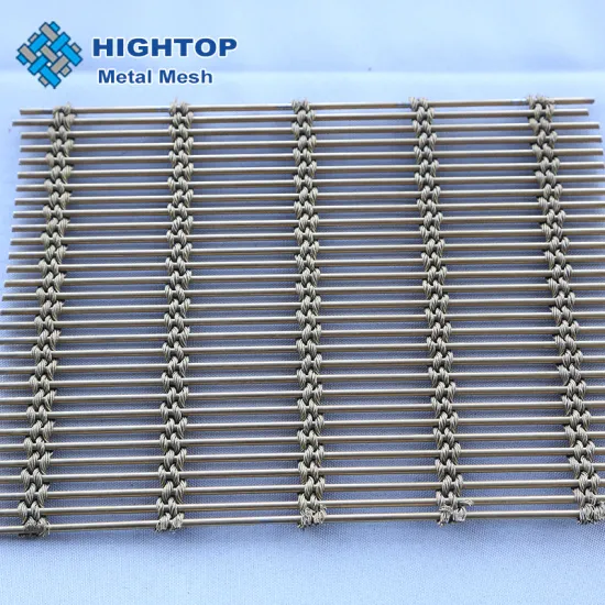 Stainless Steel Mesh Curtains: Elegant Dividers for Grand Exhibition Halls