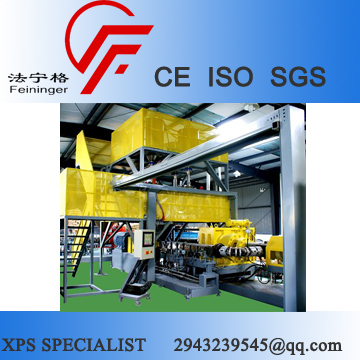 High Capacity Twin Screw XPS Foam Board Production Line