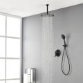 Modern Ceiling Mount Brass Bathroom Shower Set