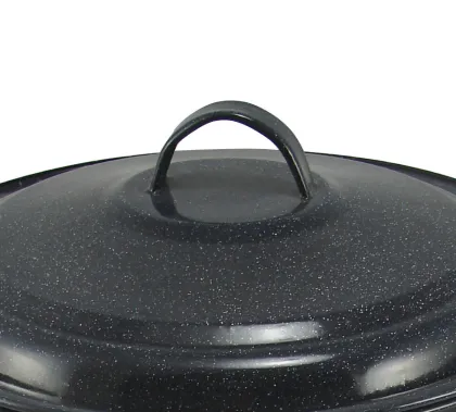 20QT Enamel Stock Pot Non-Stick Grill Barbecue Turkey Pot