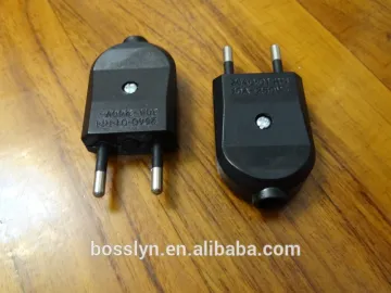 Quality Italy 2 pin rewireable plug 10A
