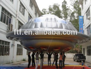 Inflatable UFO/ Inflatable Flying UFO Balloon/ self inflating balloons