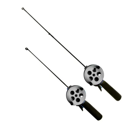 1Pcs Practical Portable Outdoor Winter Fishing Rod Durable Outdoor With Reel Travel Sports Fishing Rod Fishing Accessories