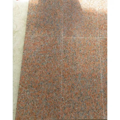 Polished Red Granite Stone Sturdy Granite Stone