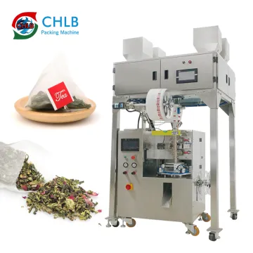Automatic Triangle Pyramid Nylon Tea Bag Packing Machine for Inner and Outer Tea Bags