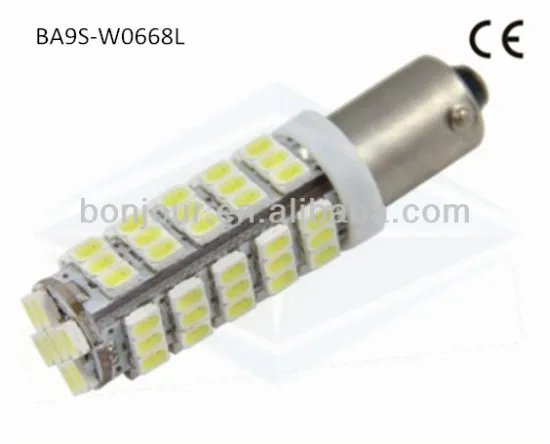 Bonjour LED Auto Light BA9S 68SMD 3020 1206 with CE