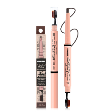 2 in 1 Tinting Cream Eyebrow Brush Set - Long Lasting Waterproof Eyebrow Pencil