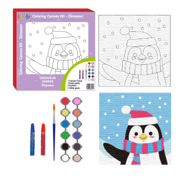 Non-Toxic Wooden Canvas Painting Kits: Safe Art Supplies for Creatives