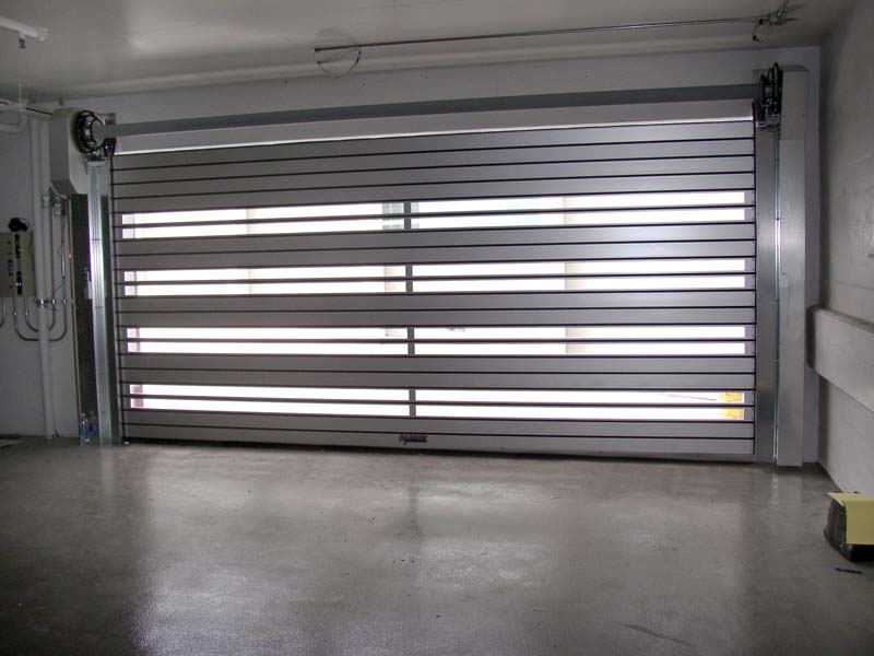 Industry Plants New Design Spiral High Speed Door