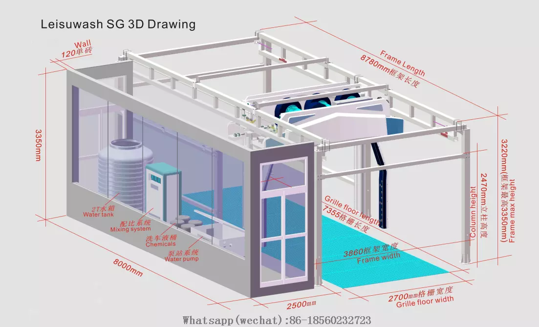 leisuwash SG car wash machine