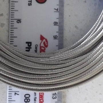 19X7 stainless steel wire rope 6mm 316