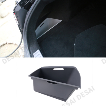 Waterproof Non-Slip Silicone Storage Box Organizer for Tesla Model S 2021-2023