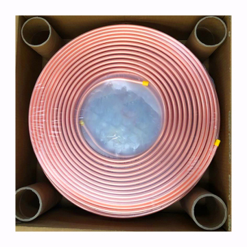 Paip gegelung tembaga diskaun untuk penyejukan - 1/2, 1/4, 3/8, 7/8 inci Pancake Coil Conditioner