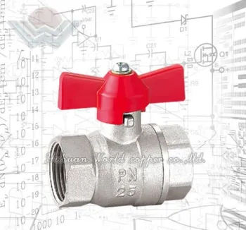 WD-2109 Europe Style Brass Ball Valve