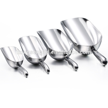 Aluminum alloy ice bucket scoop