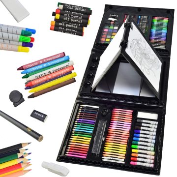 Leichtes tragbares 185-köpfiges ungiftiges umweltfreundliches Kunstwerk für Kindermalereien