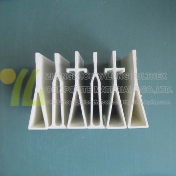 Fiberglass triangle support beams for chicken slat floor, plastic pig floor, poultry slat floor