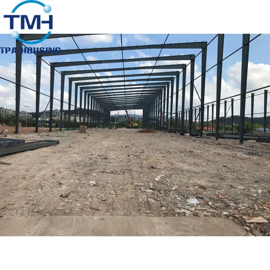 steel frame double construction steel structure warehouse