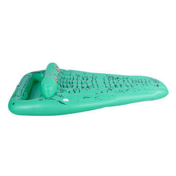 OEM crocodile floaties pool Alligator inflatable lounge
