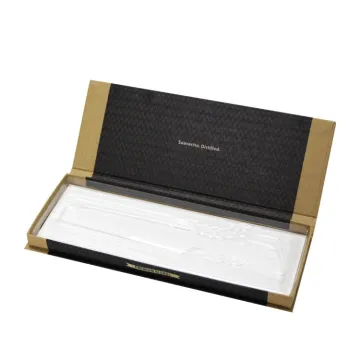 Cardboard Cosmetic Perfume Book Shape Paper Box
